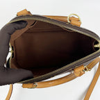 Louis Vuitton Alma Monogram Canvas with Leather Trim