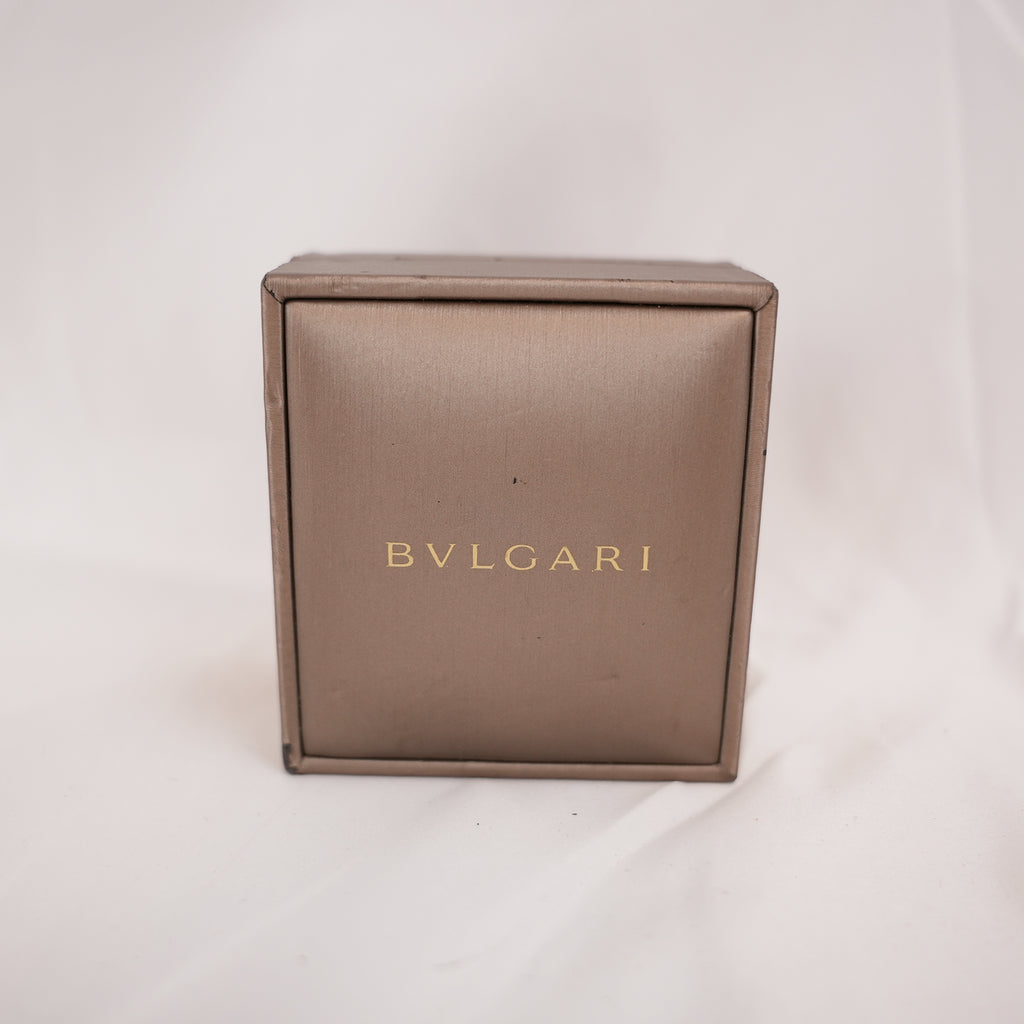 BVLGARI B.zero1 Collana in Oro Rosa, Ceramica Bianca e Diamanti