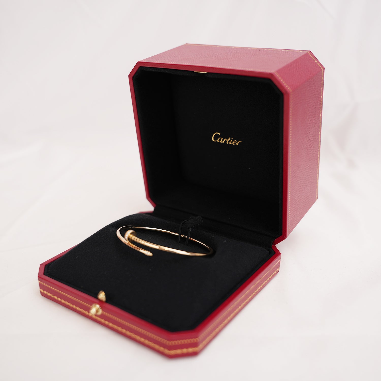Cartier Juste un Clou Bracciale in Oro Rosa Misura 18 con Scatola – Bracciale Donna
