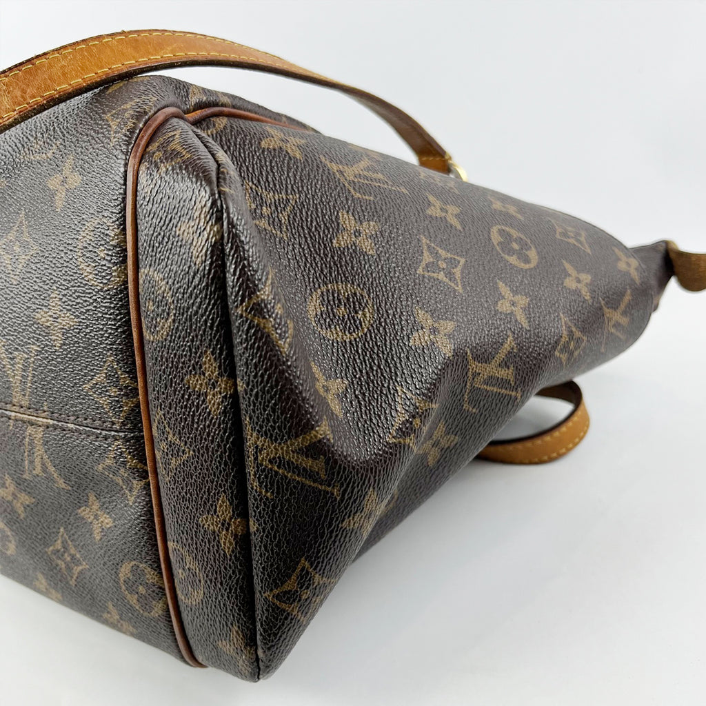 Louis Vuitton Totally MM Monogram Canvas Tote Capiente con Tasche Laterali