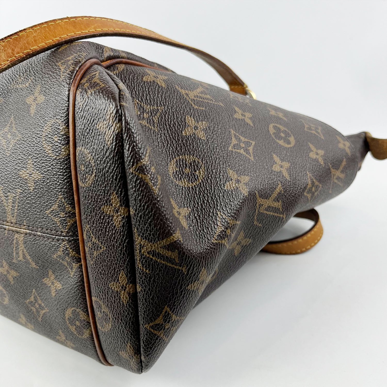 Louis Vuitton Totally MM Monogram Canvas Tote Capiente con Tasche Laterali