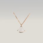 BVLGARI Collana ventaglio oro 18K madreperla – full set