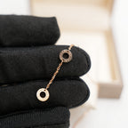 BVLGARI Collana ventaglio oro 18K madreperla – full set
