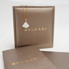 BVLGARI Collana ventaglio oro 18K madreperla – full set