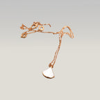 BVLGARI Collana ventaglio oro 18K madreperla – full set