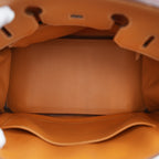 Hermès Birkin 35 color Gold con ferramenta argentata – borsa a mano