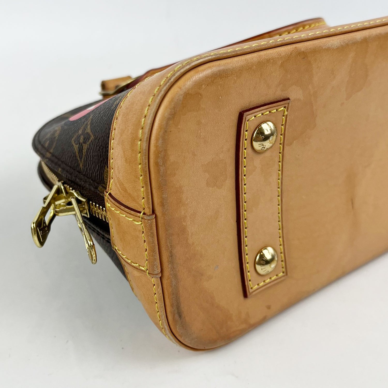 Louis Vuitton Alma BB Monogram Canvas Limited Edition con Stampe