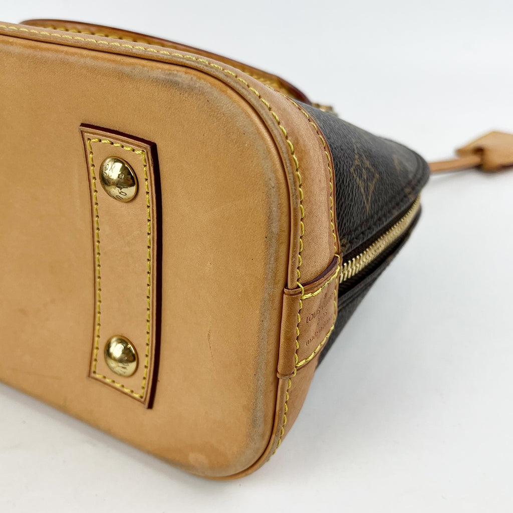 Louis Vuitton Alma BB Monogram Canvas Limited Edition con Stampe