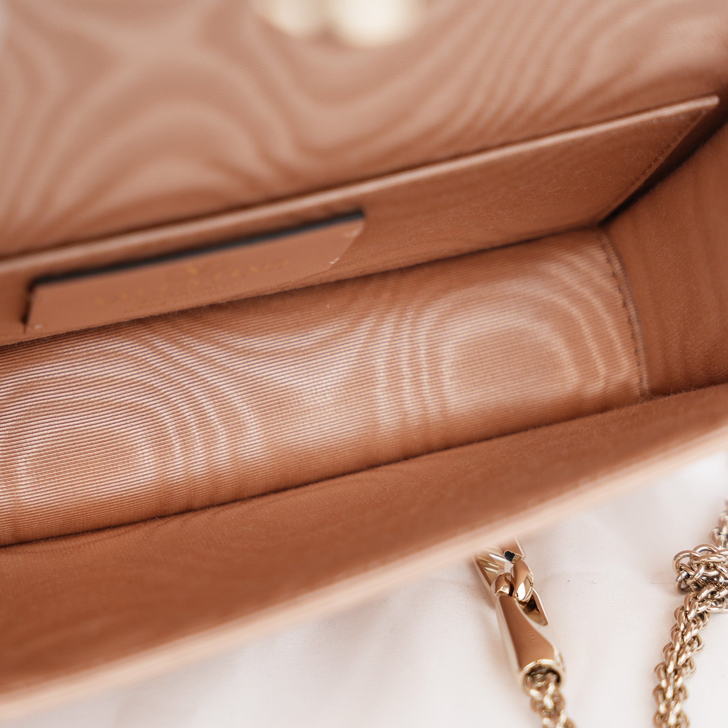 Valentino LOCÒ – borsa a mano / a spalla in pelle color rosa cannella