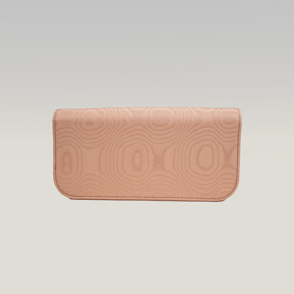 Valentino LOCÒ – borsa a mano / a spalla in pelle color rosa cannella