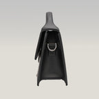 Jacquemus Il Grande Bambino nero con logo argento