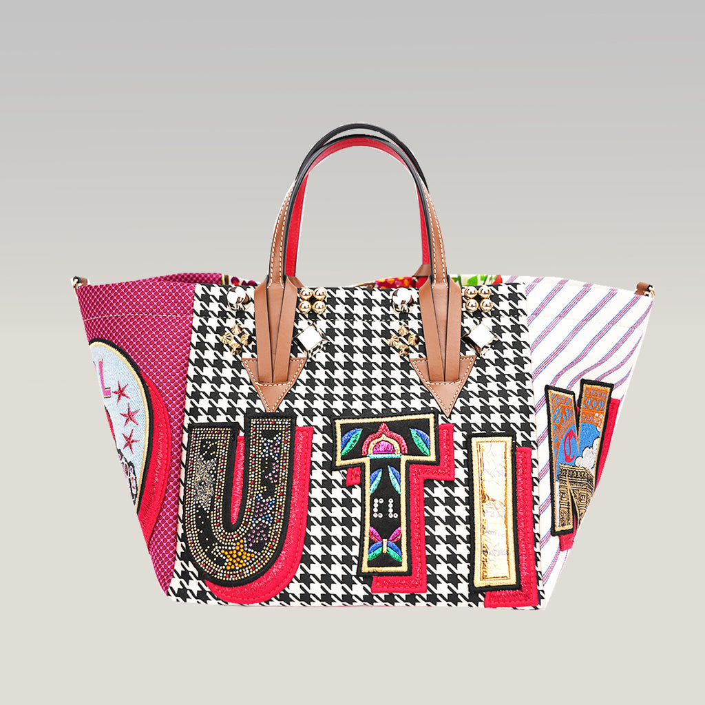 Christian Louboutin Caracaba Small Tote Bag Multicolor