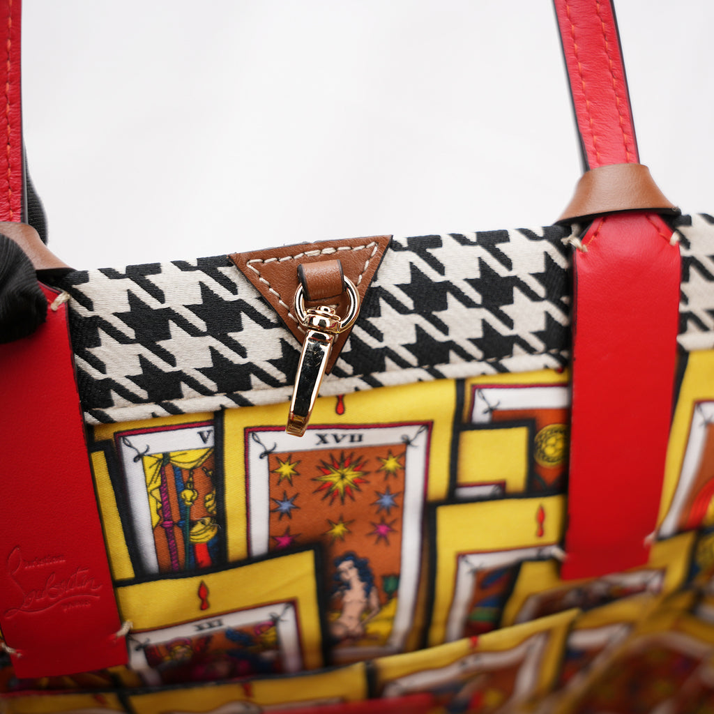 Christian Louboutin Caracaba Small Tote Bag Multicolor