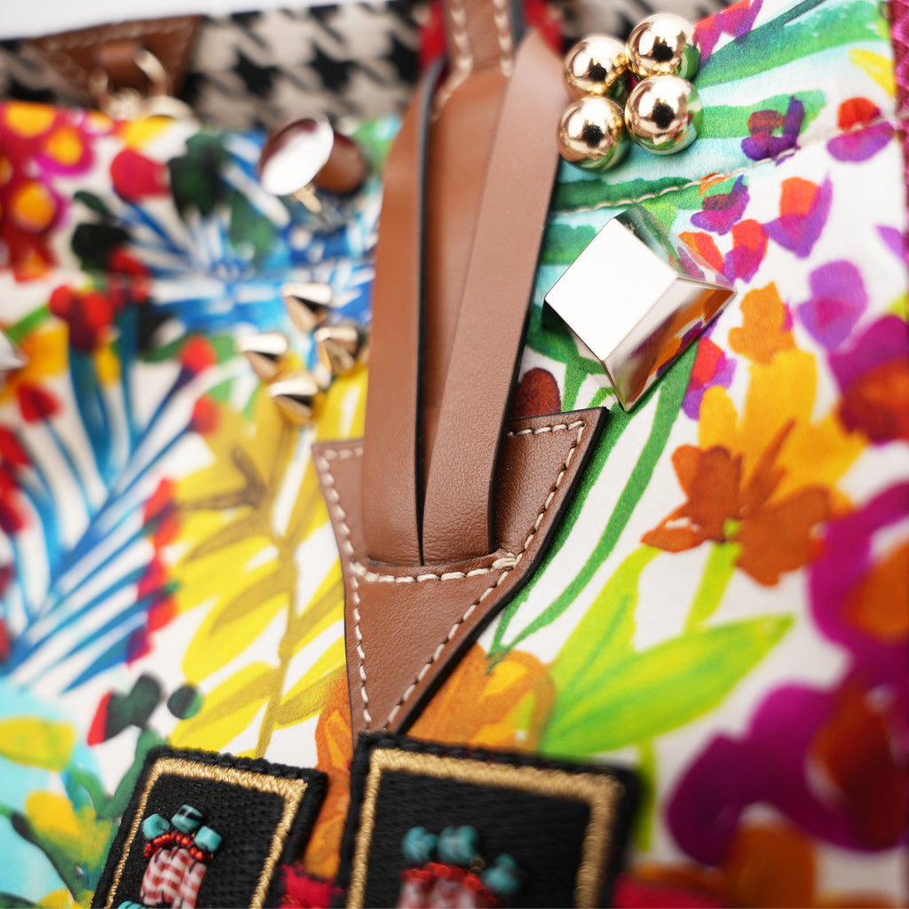 Christian Louboutin Caracaba Small Tote Bag Multicolor