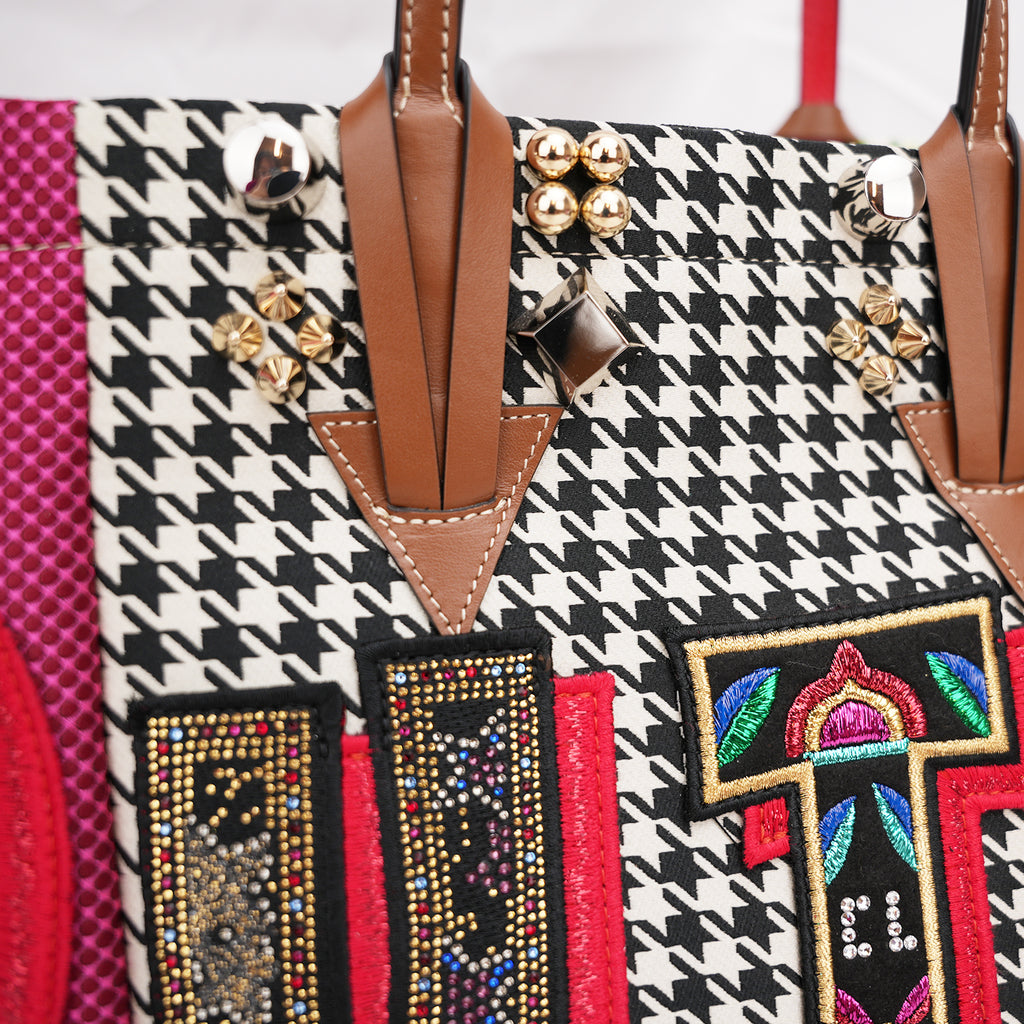 Christian Louboutin Caracaba Small Tote Bag Multicolor