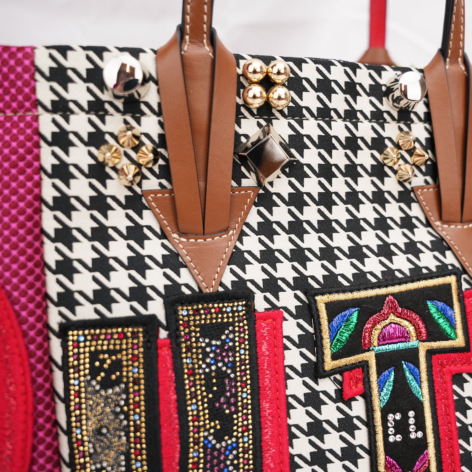 Christian Louboutin Caracaba Small Tote Bag Multicolor