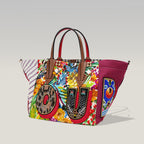 Christian Louboutin Caracaba Small Tote Bag Multicolor