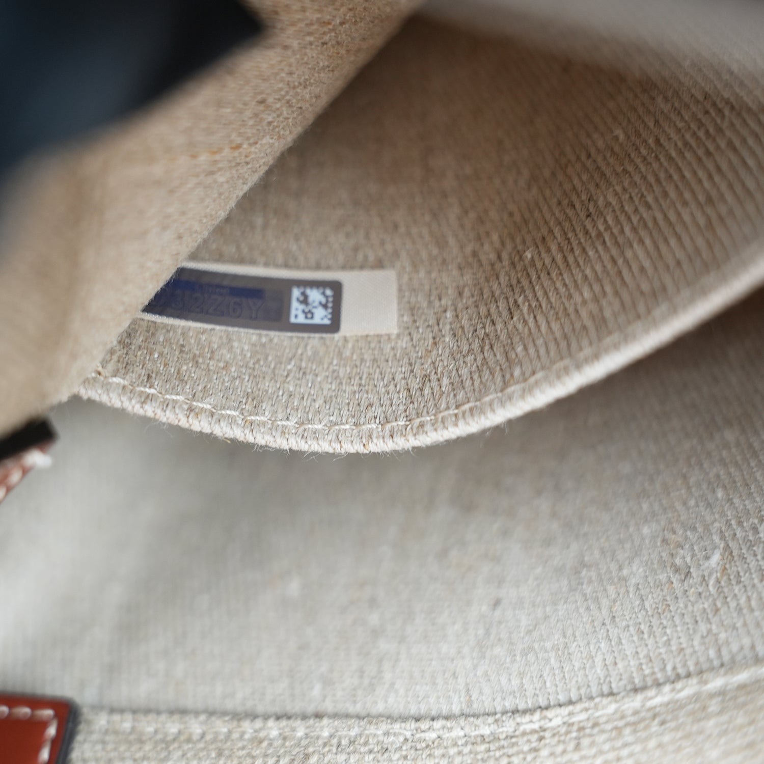 Chloé Tote bag piccola Woody in lino Chloé