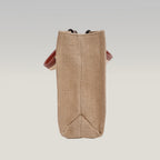 Chloé Tote bag piccola Woody in lino Chloé