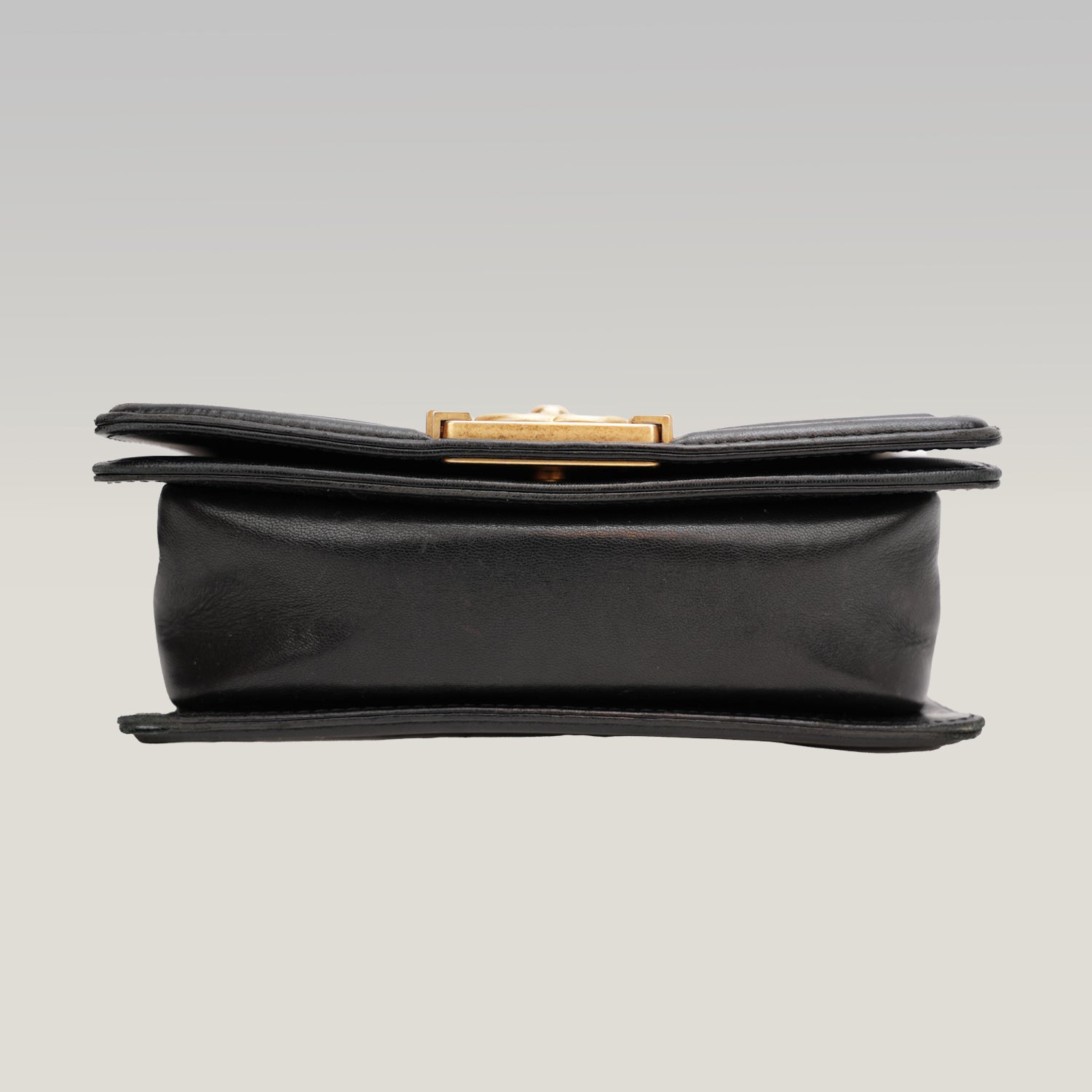 Chanel Le Boy Black Lizard Skin 