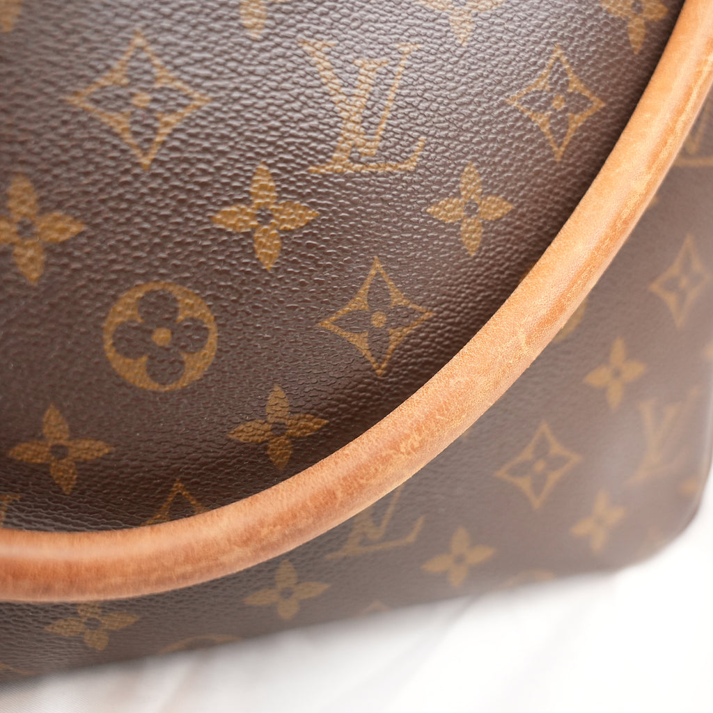 Louis Vuitton Looping GM Vintage in Tela Monogram Marrone e Pelle Vachetta