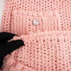 Chanel Open-Knit Pocket Dress