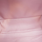 Prada Bauletto Piccolo in Pelle Rosa Cipria con Logo Triangolare e Dettagli Argentati – Dust Bag Inclusa