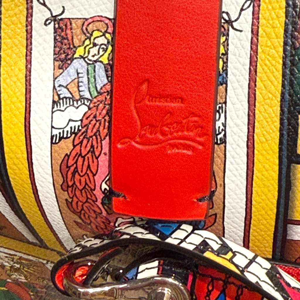 Christian Louboutin Cabata Small Tarot – Tote Bag in Vernice con Borchie