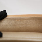 Chanel Wallet On Chain in rafia intrecciata beige