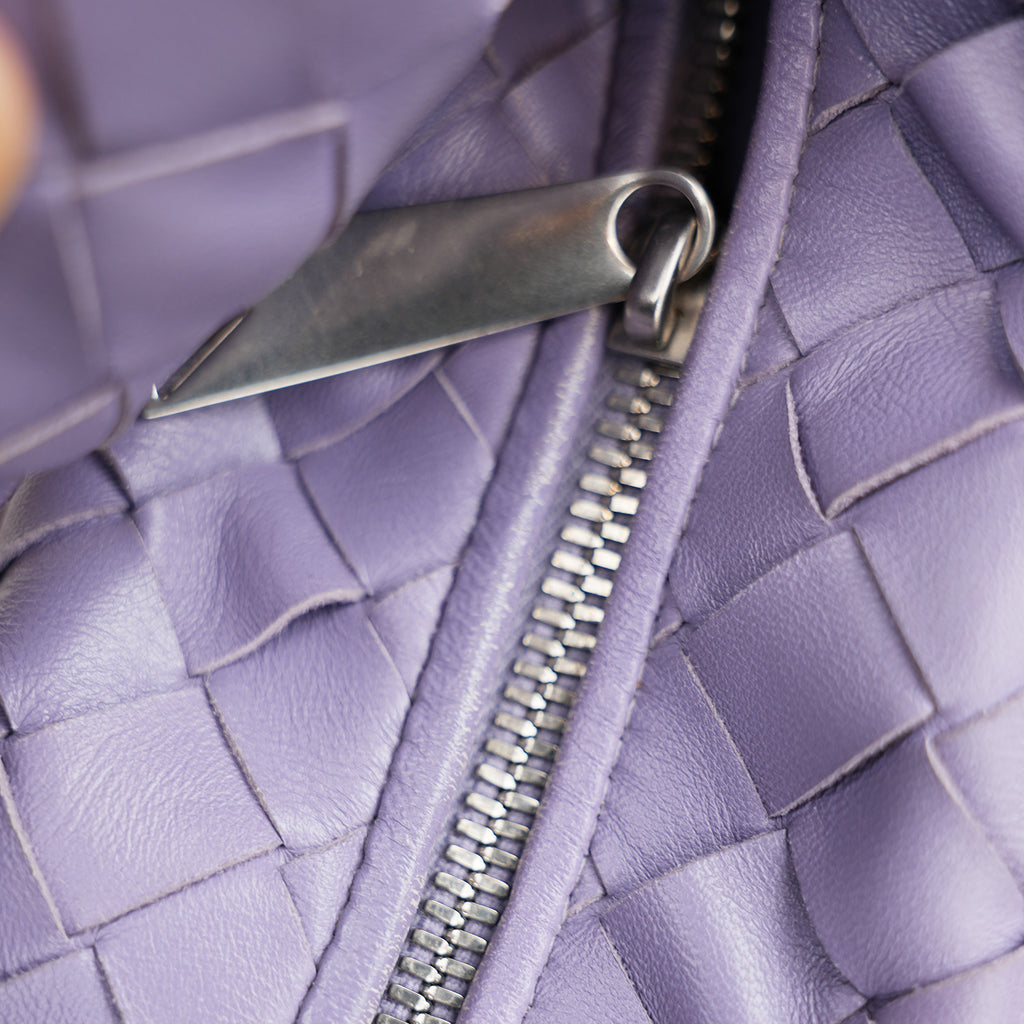 Bottega Veneta Jodie Mini Purple – Woven Leather 