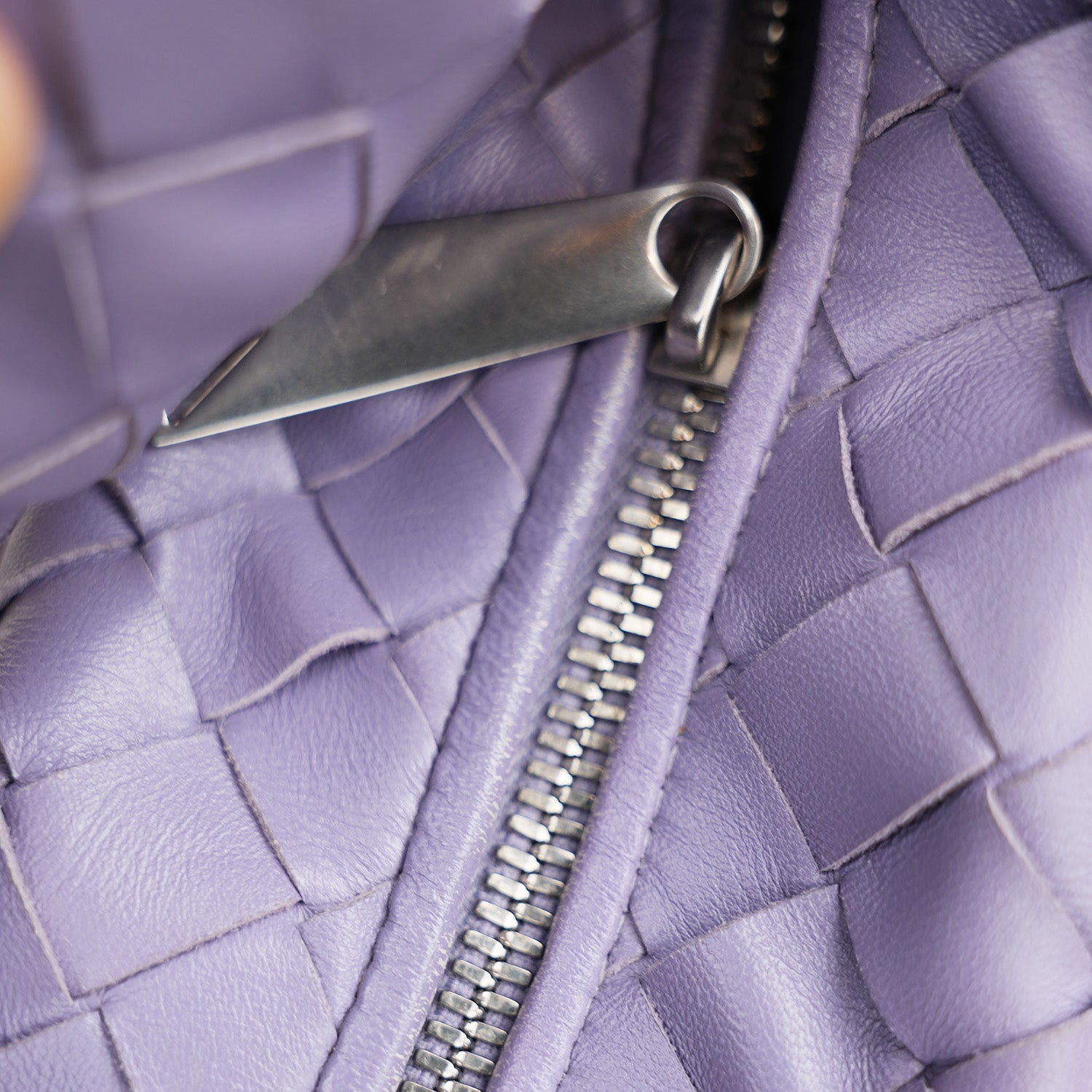 Bottega Veneta Jodie Mini Purple – Woven Leather 