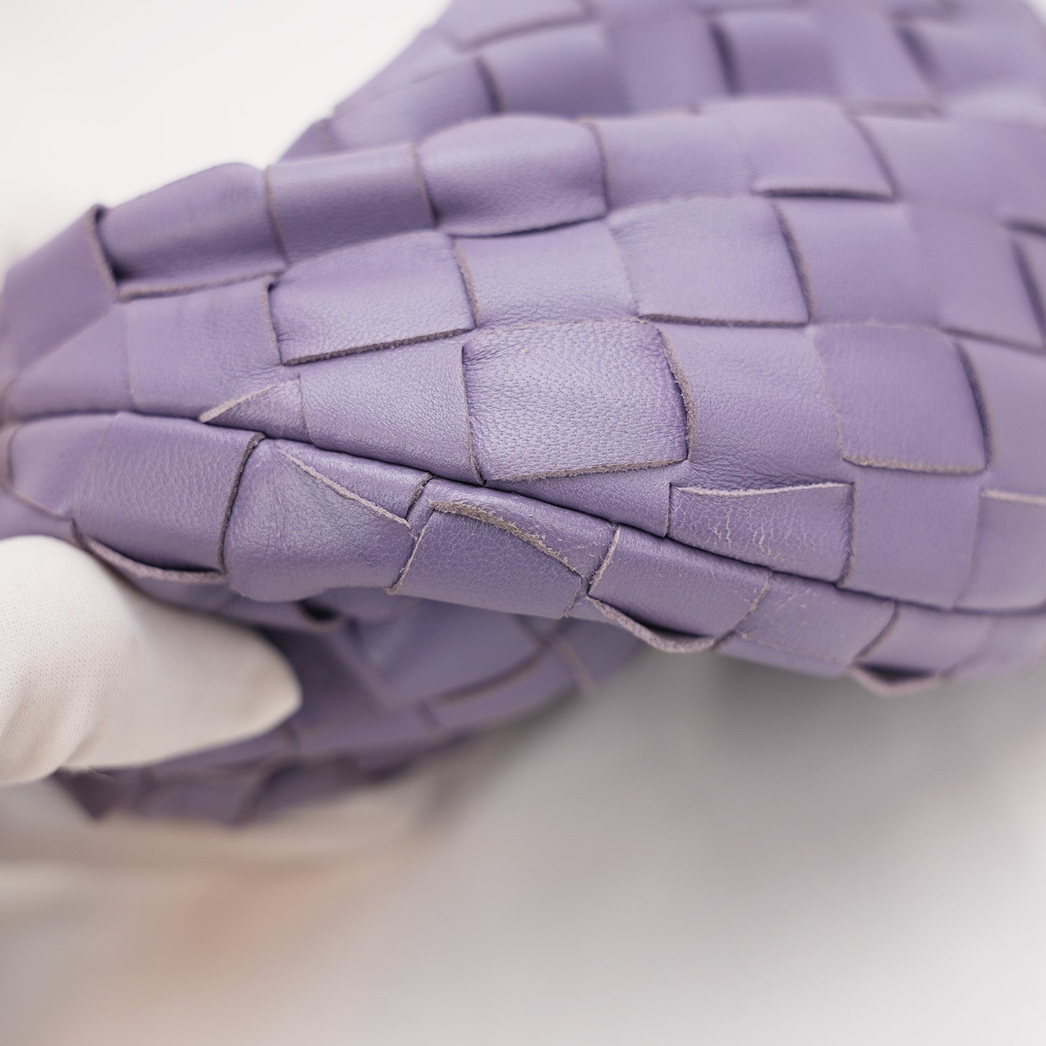 Bottega Veneta Jodie Mini Purple – Woven Leather 