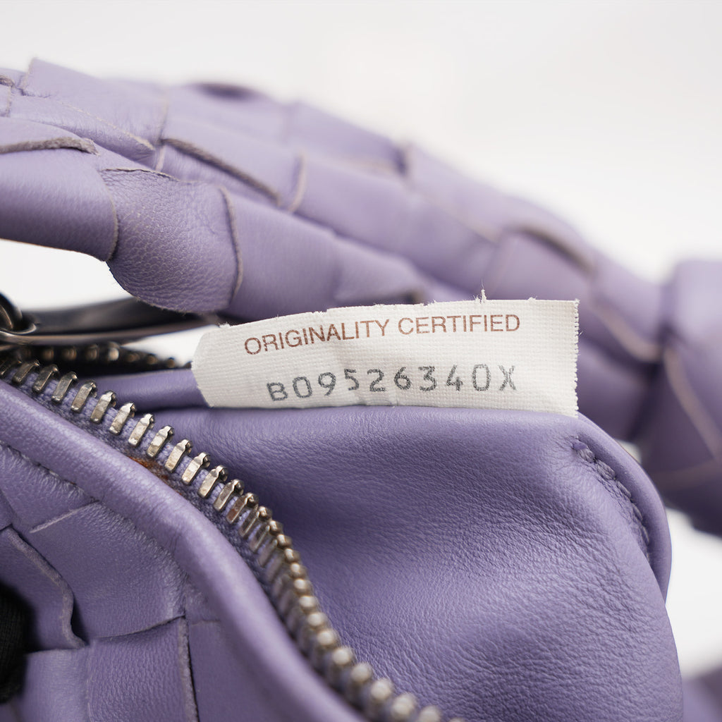 Bottega Veneta Jodie Mini Purple – Woven Leather 