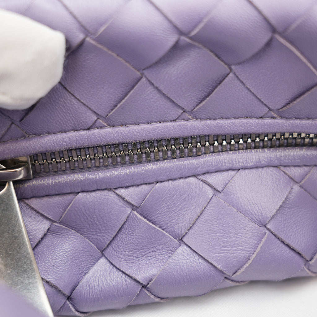 Bottega Veneta Jodie Mini Purple – Woven Leather 