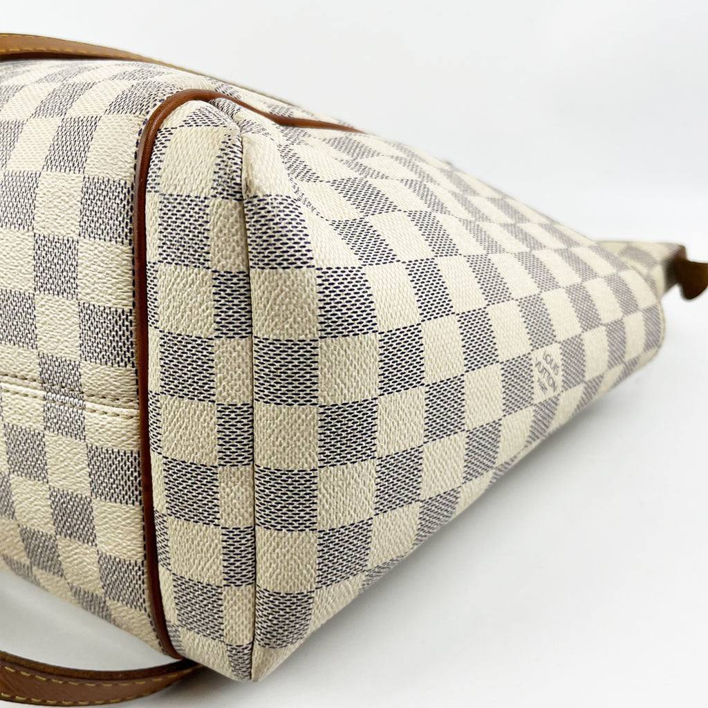 Louis Vuitton Totally PM Damier Azur Borsa Tote Compatta con Tasche Laterali