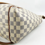 Louis Vuitton Totally PM Damier Azur Borsa Tote Compatta con Tasche Laterali