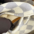 Louis Vuitton Totally PM Damier Azur Borsa Tote Compatta con Tasche Laterali