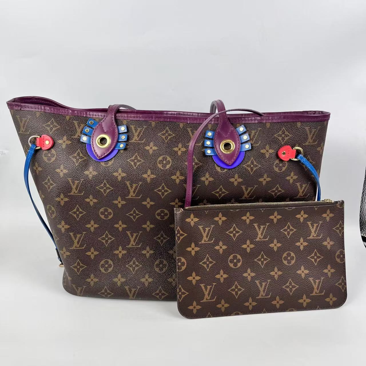 Louis Vuitton Neverfull MM Monogram “Monogramouflage / Interno Viola”