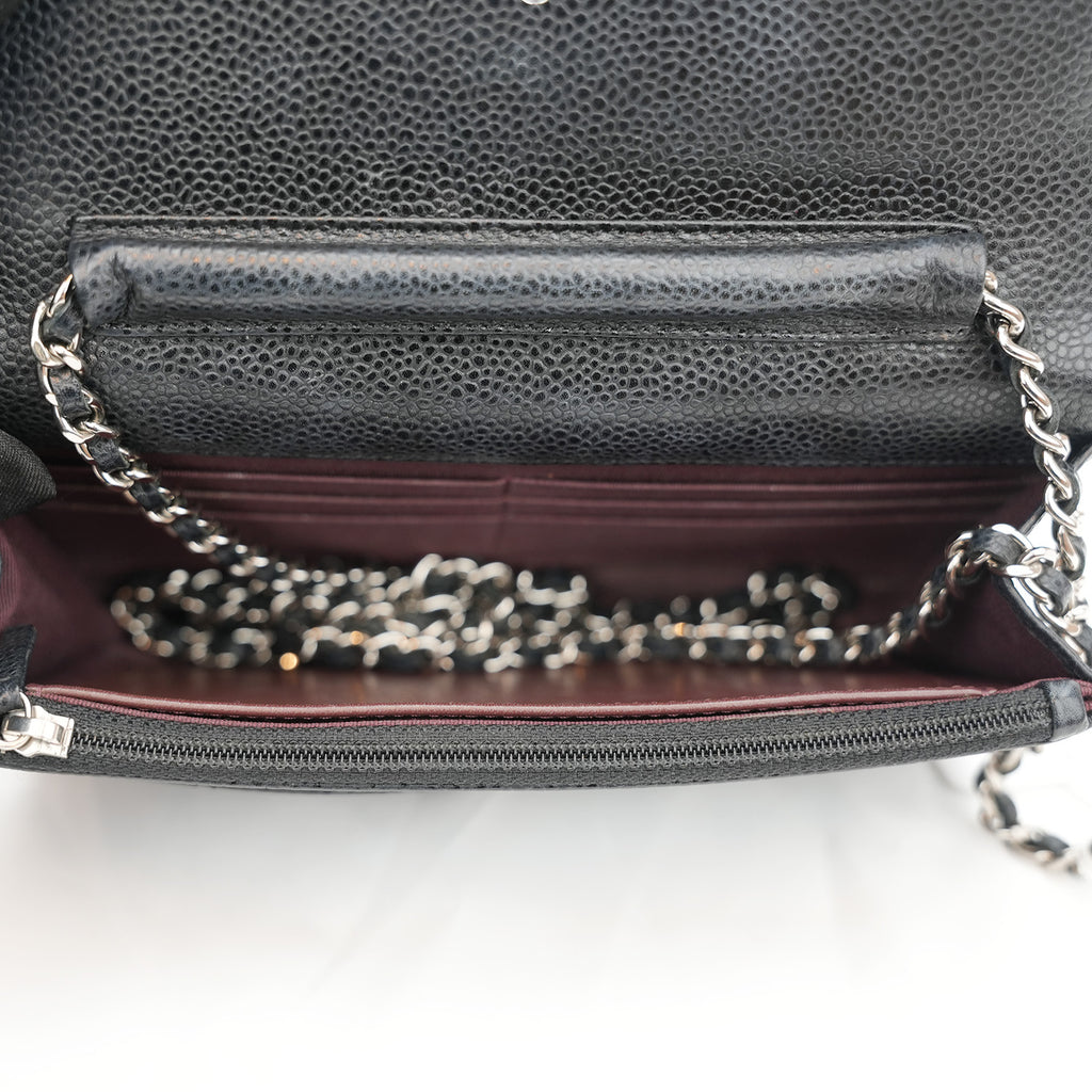 Chanel Wallet on Chain (WOC) Black 