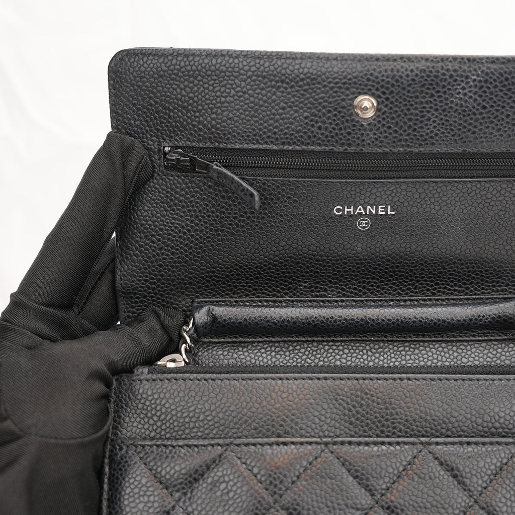 Chanel Wallet on Chain (WOC) Black 