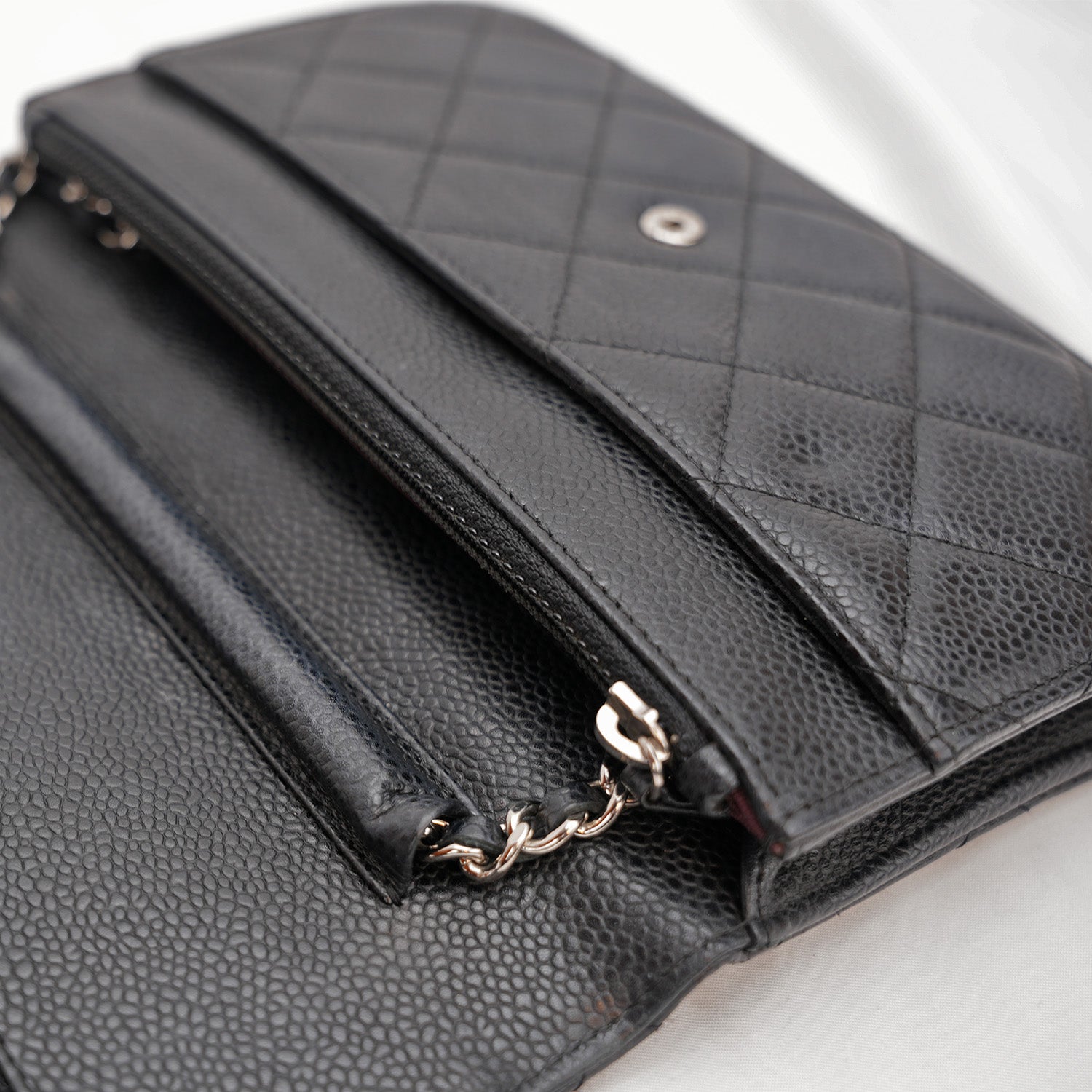 Chanel Wallet on Chain (WOC) Black 