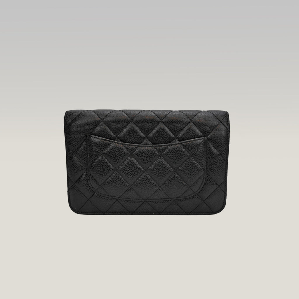 Chanel Wallet on Chain (WOC) Black 