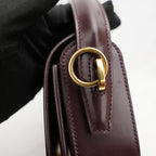 Saint Laurent Voltaire Mezzaluna In Pelle Di Vitello