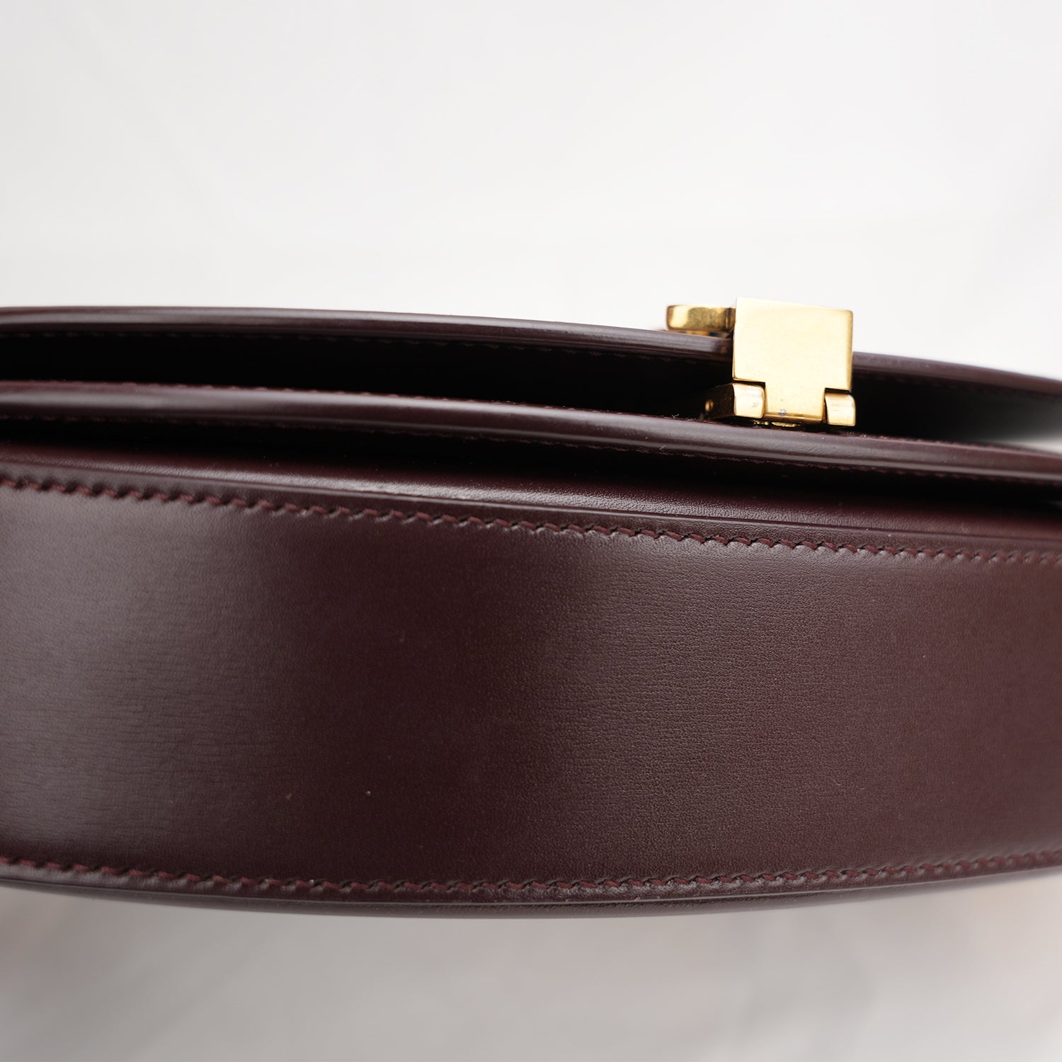 Saint Laurent Voltaire Mezzaluna In Pelle Di Vitello