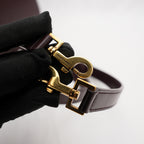 Saint Laurent Voltaire Mezzaluna In Pelle Di Vitello