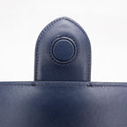 Jacquemus Le Grand Bambino Navy Blue in Pelle Liscia con Tracolla