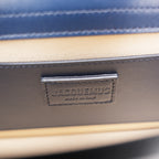 Jacquemus Le Grand Bambino Navy Blue in Pelle Liscia con Tracolla