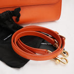 Dolce & Gabbana Sicily 25 Arancione – Borsa a spalla in pelle con tracolla