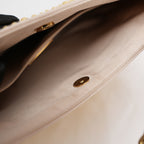 Prada Cleo mini borsa in raso color oro con cristalli