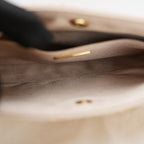 Prada Cleo mini borsa in raso color oro con cristalli